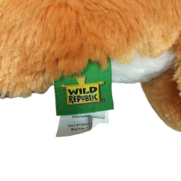 Wild Republic Red Fox Stuffed Animal 11 Inch - Picture 5 of 6